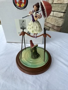 Disney Parks Haunted Mansion Ballerina Tightrope Stretching Room Figurine - Picture 1 of 8