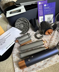 Dyson Airwrap Multi-Styler Long Edition Prussian Blue + Diffuser - Picture 1 of 4