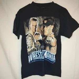 Road to Wrestlemania WWE 2009 John Cena Triple H Tshirt Read - Picture 1 of 6