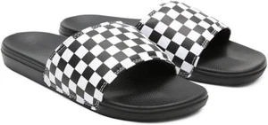 Vans La Costa schwarz/weiß Schachbrettmuster Pantoletten ultra-crush Sohlen Kind 5/Damen 6,5 - Bild 1 von 5