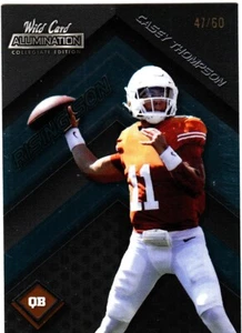 SPENCER RATTLER  2021 Wild Card Alumination Collegiate NIL Rising Son #6/99 MADE - Picture 1 of 2