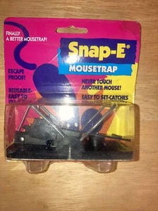 Snap-E Mousetrap Escape Proof & Made to Last by Kness Open Box At Bottom NOS - Picture 1 of 5