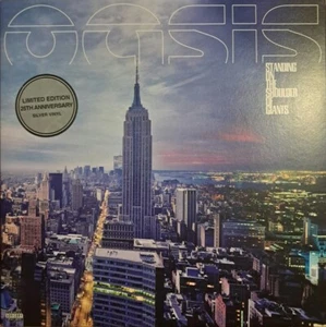Oasis "Standing On The Shoulder Of Giants" 25th Ann.Silver Vinyl LP (New&Sealed) - Picture 1 of 1