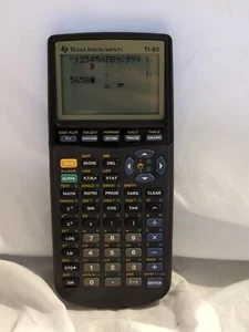 Texas Instruments "TI-83" Graphing Calculator- FOR PARTS/REPAIR (Display) - Picture 1 of 7
