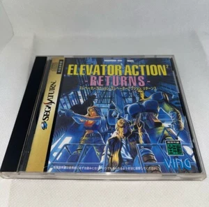 Elevator Action Returns Games Japan Sega Saturn Used - Picture 1 of 6