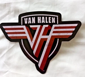 Van Halen Logo Decal/ Sticker   Licensed  New 4.2" x 5.5" - Picture 1 of 3