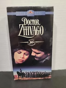 Doctor Zhivago (VHS, 1965) 2-Tape Set 30th Anniversary Edition BRAND NEW SEALED - Picture 1 of 2