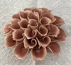 HANDMADE CERAMIC “FLOWER” -TABLE TOP/WALL DECOR - Picture 1 of 16
