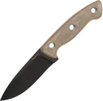 Browning Small Desolation Fixed Knife 3.75" 440C Steel Balde Micarta Handle - Image 1 of 2
