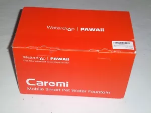 NEW Pawii Caremi Mobile Smart 2L Pet Water Fountain~Battery Operat Compare @$70