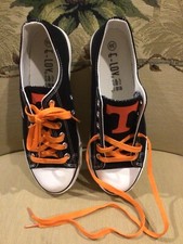 Women's E-LOV "Tennessee Volunteers" Sneakers - USA 8 (39)