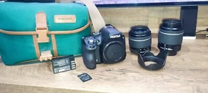 Digital Pentax K-50 Camera with lenses 1673 Shutter Count - Picture 1 of 24