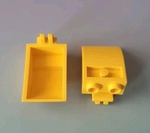 LEGO 4626 2 x 3 Digger Bucket Yellow x 2 - Picture 1 of 1