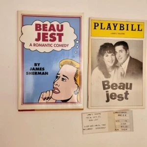 James Sherman BEAU JEST Spiel HB BCE & Playbill, Org OB mit Tom Hewitt - Bild 1 von 8
