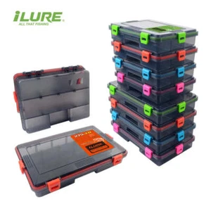 Fishing Tackle Box Large Capacity Waterproof Fish Hook Storage Lure Organizer - Foto 1 di 14