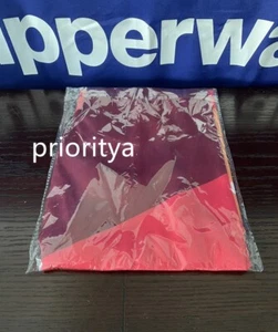 Tupperware Logo Adjustable Apron Consultant Award 2020 Red Yellow Papaya New - Picture 1 of 4