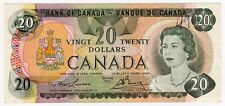 1979 BANK OF CANADA TWENTY 20 DOLLAR BANKNOTE 50328248091  QUEEN ELIZABETH II