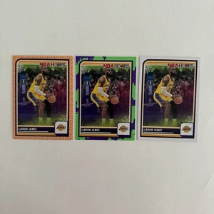 2023 -24 NBA Haunted Hoops LeBron James #149 Lot: Base + Green Slime SP + Orange - Picture 1 of 6
