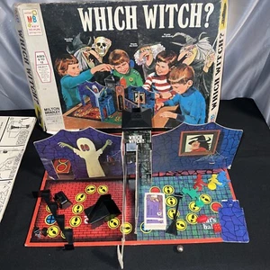 1971 Which Witch? Board Game Milton Bradley (4012) - Picture 1 of 12