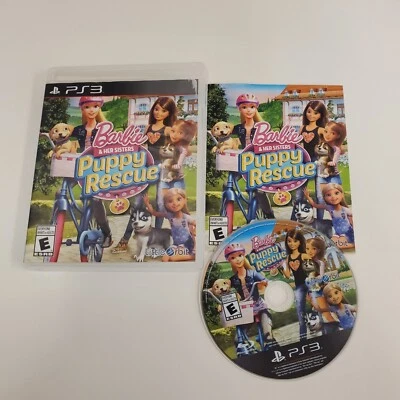 Barbie and Her Sisters Puppy Rescue (Sony PlayStation 3, 2015) PS3 Complete CIB - Image 1 of 2