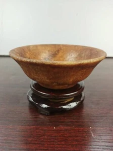 Chinese Old Jade relief pattern Fu Shou bowl - Picture 1 of 7