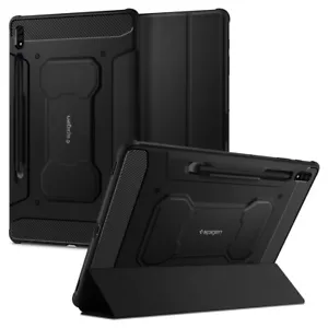 For Samsung Galaxy Tab S8 +/ S7 5G / Tab S7 + | Spigen Rugged Armor Pro Case - Picture 1 of 28