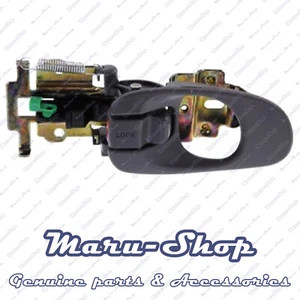 Manija de puerta interior gris oscuro izquierda para 00~02 Kia Spectra/Shuma 5 puertas - Imagen 1 de 1