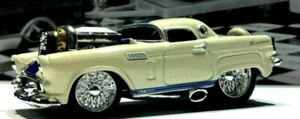 THE ORIGINAL MUSCLE MACHINES 1956 FORD THUNDERBIRD GT-500 1/64 - 56 T-BIRD - - Picture 1 of 5