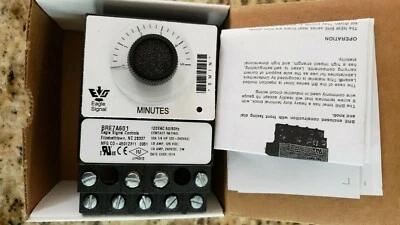 EAGLE SIGNAL BRE7A601 INDUSTRIAL TIMER WITH HEAVY DUTY CONTACT BLOCK - Image 1 of 4
