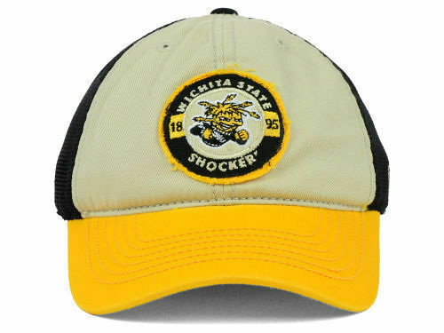 Men's Top of the World Black Wichita State Shockers Triple Threat  Adjustable Hat