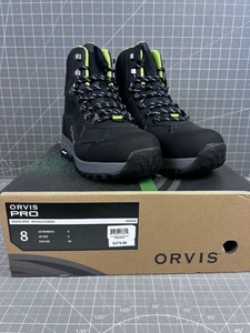 Men's Orvis PRO Fly Fishing Wading Boots Sz. 8 Shadow NEW~~ Michelin Rubber - Picture 1 of 9