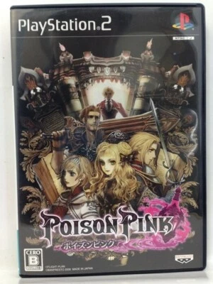 Poison Pink Sony Playstation 2 PS2 Japanese ver Tested - Image 1 of 3