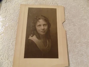 Vintage British Modernist HELEN HERBERT, Photo Signed On Back Please Look - Picture 1 of 2