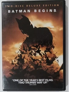 Batman Begins (DVD, 2013, 2-Disc Set) Michael Caine, Liam Neeson, Widescreen - Picture 1 of 3