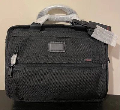 Tumi Expandable Briefcase Laptop Bag With New Toiletry NEW W/Tags NOT FOG SUPDEF - Image 1 of 4