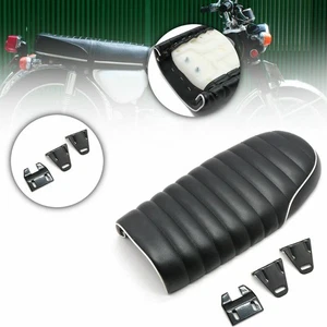 Almohadilla de asiento estilo joroba duradera para asiento de corredor de café apta para bicicletas Honda - Imagen 1 de 11