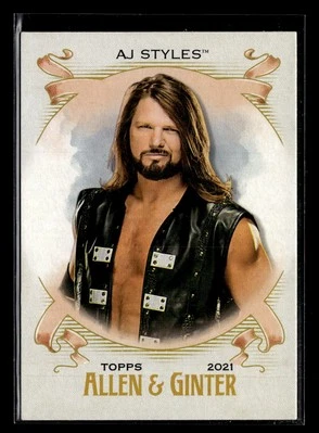2021 Topps Heritage WWE Allen & Ginter Pick Your Card - Image 1 of 2