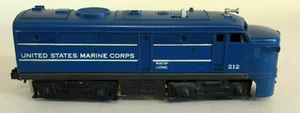 Lionel Trains #212 USMC United States Marine Corps Diesel Engine Good Runner (B) - Picture 1 of 6