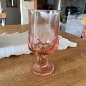 Vintage Tiffin Franciscan "CABARET" Pink 6 3/4" Water/Iced Tea Glasses - Picture 1 of 11