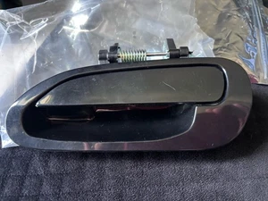 1998 1999 2000 2001 2002 Honda Accord Outside Door Handle Sedan Left Back Black - Picture 1 of 4