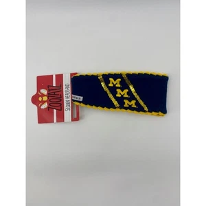 NWT Michigan Wolverines SEQUIN Headband ZooZatz NEW - Picture 1 of 7