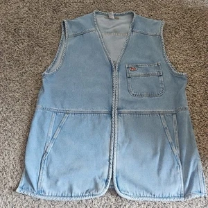 Vintage Paco Sports Jeansweste Herren L/xl bestickt  - Bild 1 von 8