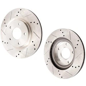 Front Brake Disc Rotors for Mitsubishi Outlander Sport Eclipse Cross RVR Patriot - Picture 1 of 8