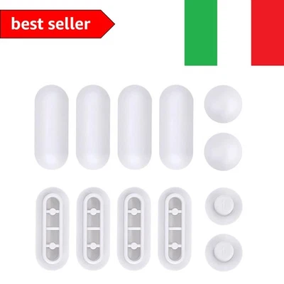 12 Pezzi Gommini per Copriwater Originale, Paracolpi per Sedili WC, Paracolpi... - Immagine 1 di 4