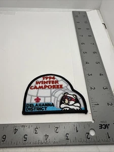 Delahanna District 1994 Winter Camporee BSA Boy Scouts - Picture 1 of 2