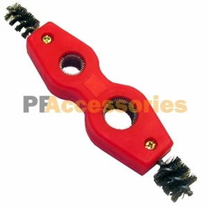 4 in 1 Fitting Cleaning Brush Tool 1/2" 3/4" Inner & Outer Copper Tubes & Pipes - Picture 1 of 2