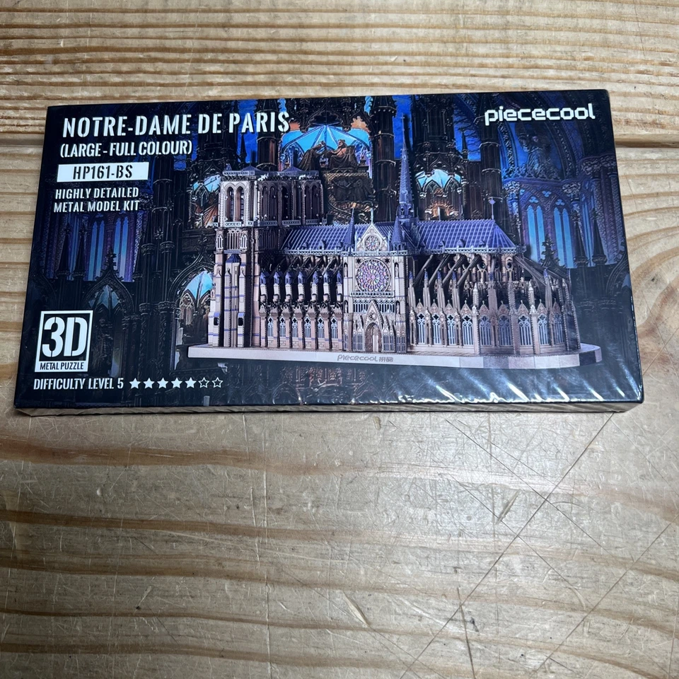 Piececool Notre Dame De Paris DIY Metal Model Kit 3D metal puzzle  - Image 1 of 3