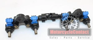 17-25 GSXR 1000 FUEL INJECTORS RAIL SECONDARY INJECTOR THROTTLE BODIES BODY OEM - Picture 1 of 24