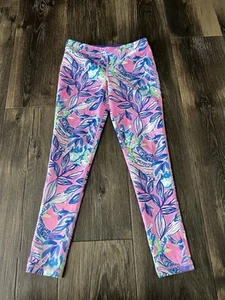 Little Girls Lilly Pulitzer Leggings Size 8-10 - Picture 1 of 2