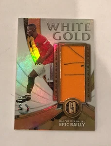 ERIC BAILLY - 2019/20 GOLD STANDARD SOCCER WHITE GOLD PATCH 48/79 Rare JERSEY - Picture 1 of 4